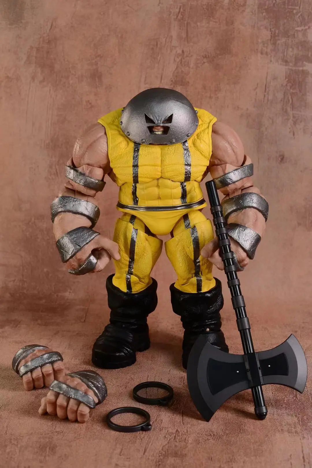 Marvel Select DST Juggernaut with AXE Handcuff Prison Outfit Custom 9" Loose Action Figure