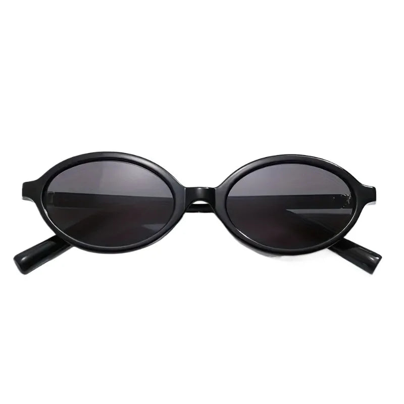 1 piece Set of Simple Oval Shaped Women's Glasses Suitable for Both Men and Women Leopard Print Retro Women's Glasses