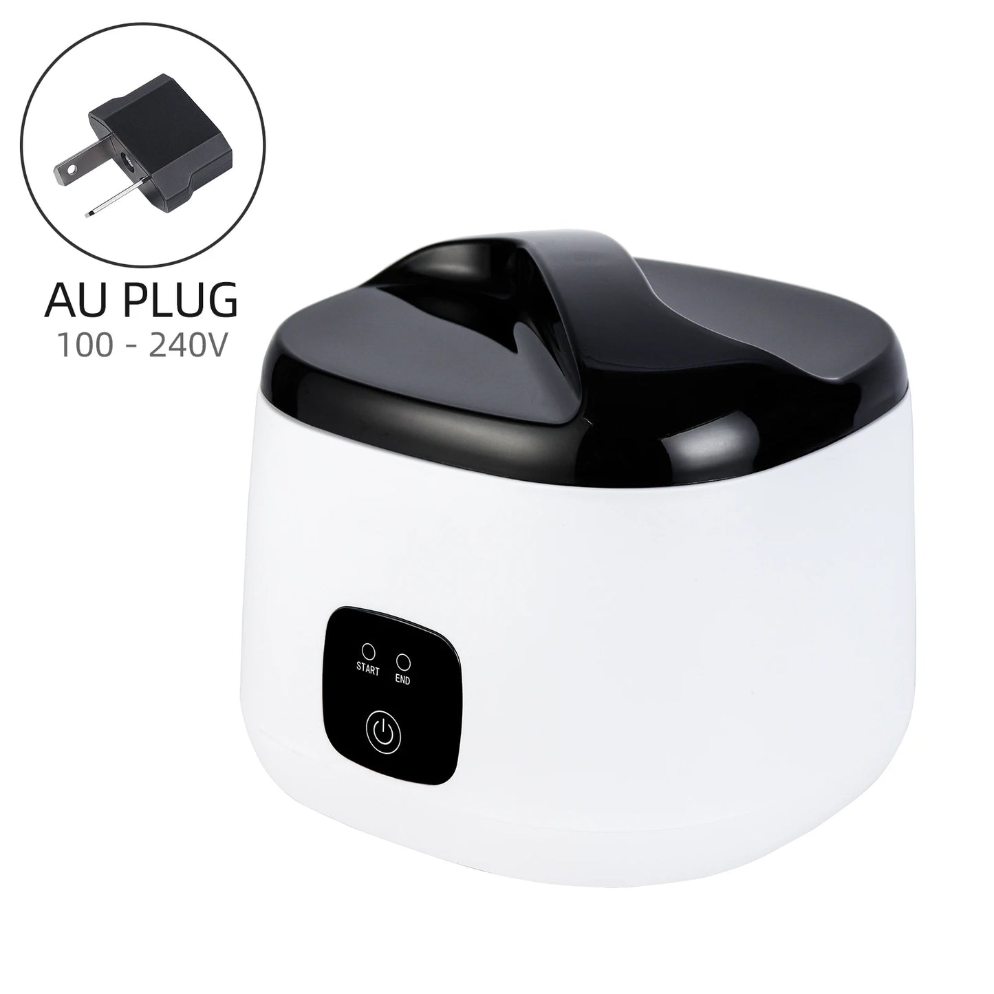 Electric Nail Polish Soaking Bowl Steam 5-Finger Inner Liner Nail Polish Removal Machine Steamer Heating UV Gel Remover Soak