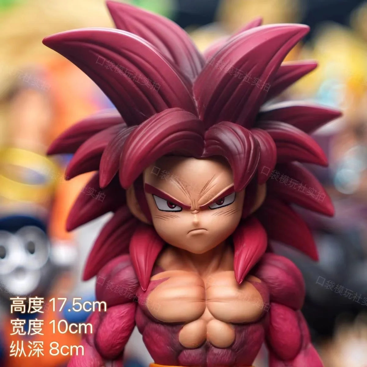 17cm/6.69inch Dragon Ball Daima Super Saiyan 4 Goku Figure Ssj4 Son Goku Action Figurine Pvc Statue Collectible Model Toy Gift