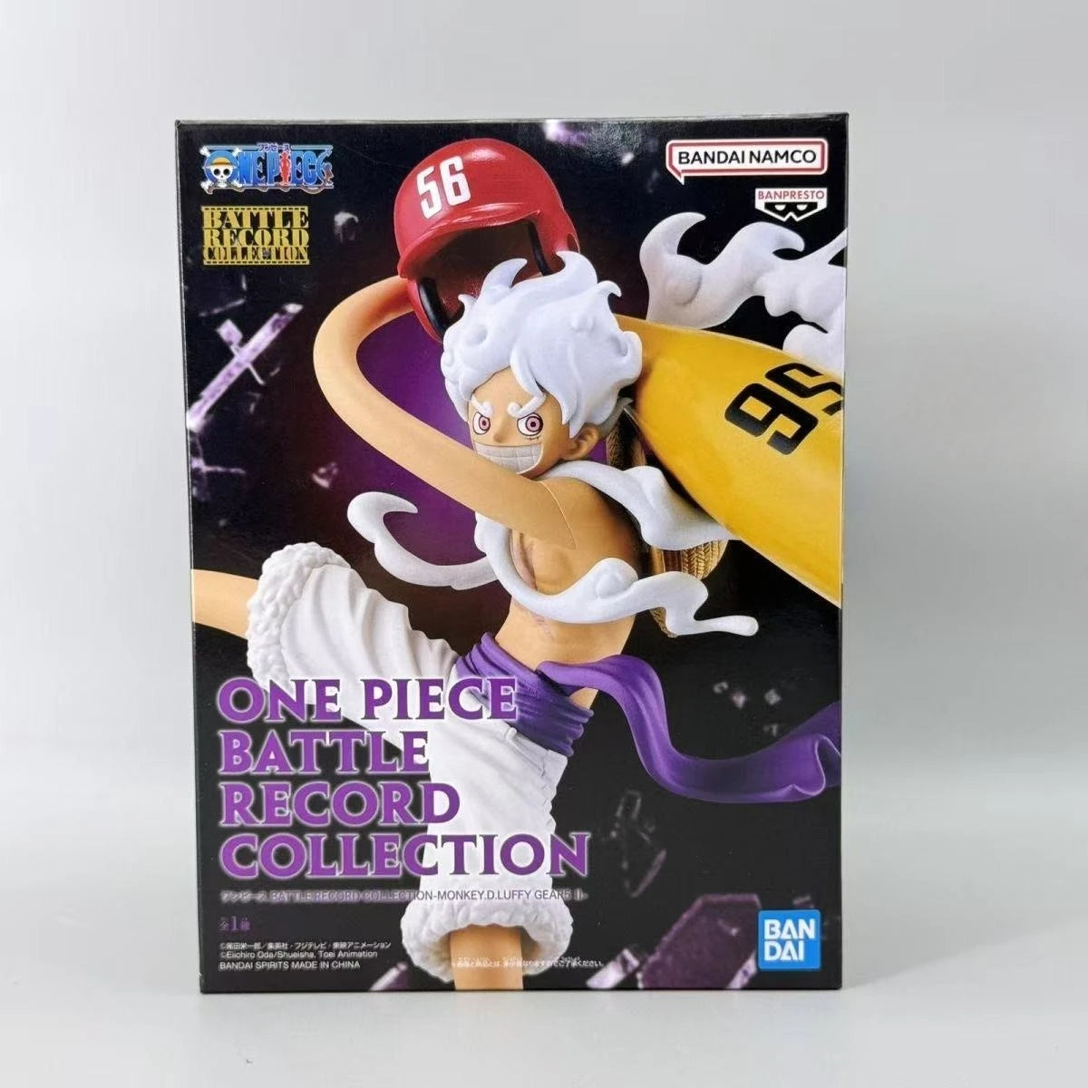 【IN STOCK】Original Banpresto Battle Record Collection One Piece Monkey D. Luffy Gear 5 Nika 14cm Figure Collectible Model