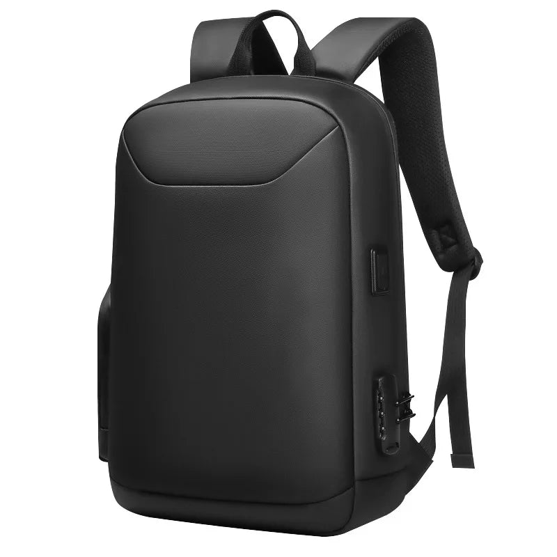 SWISS Travel Business Backpack Expandabl USB Laptop Waterproof Password Lock Bag