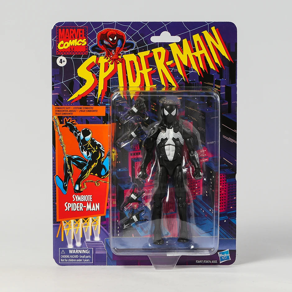 Marvel Legends Venom Retro Animated Action Figure Model, Collectible Figurine