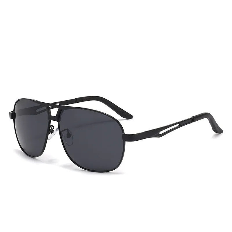Sunglasses for Men Aviator Polarized UV Protection Military Style Metal Mirror Sun Glasses