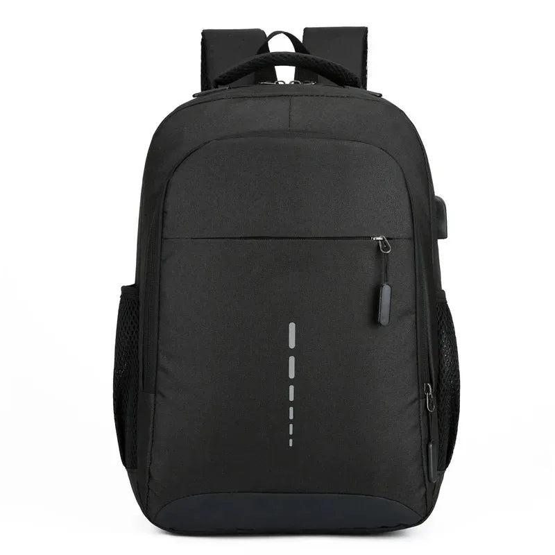 Ultra Lightweight Men' Waterproof Backpack USB Charging Travel Laptop Phone Bag