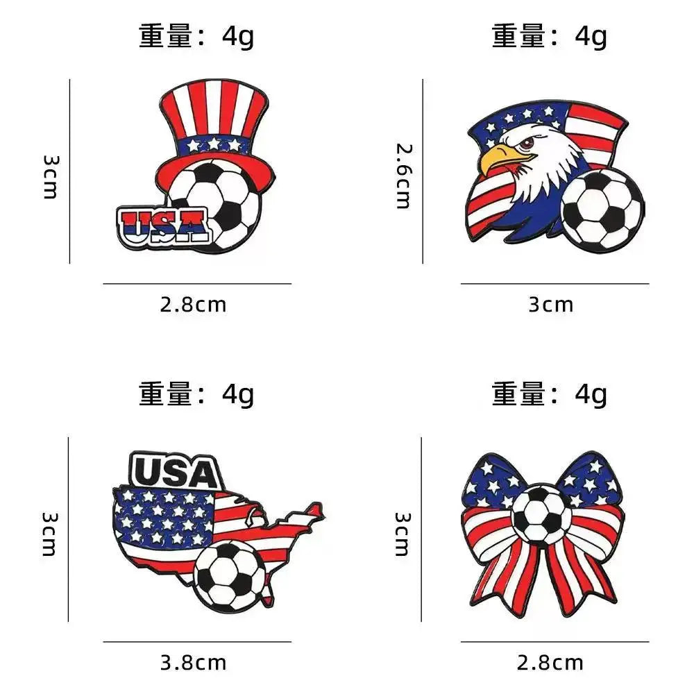 4pcs White Valentine's DayDuck Enamel Pins Cartoon Duck Animal Collection Brooches Lapel Badge Jewelry Gifts For Friends