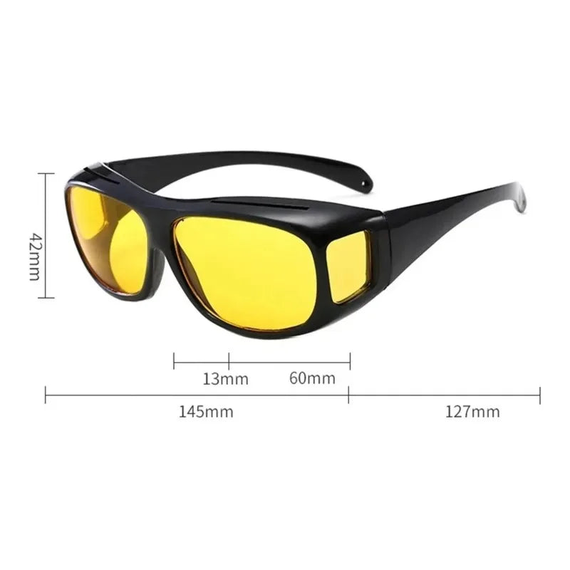 Advanced Anti-Reflective Yellow Night Driving Glasses