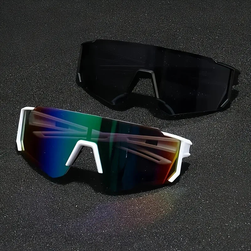 2 Pairs of Men's Large Frame Fashionable Glasses Are Lightweight and Durable Suitable for Daily Life and Activities Casual Style