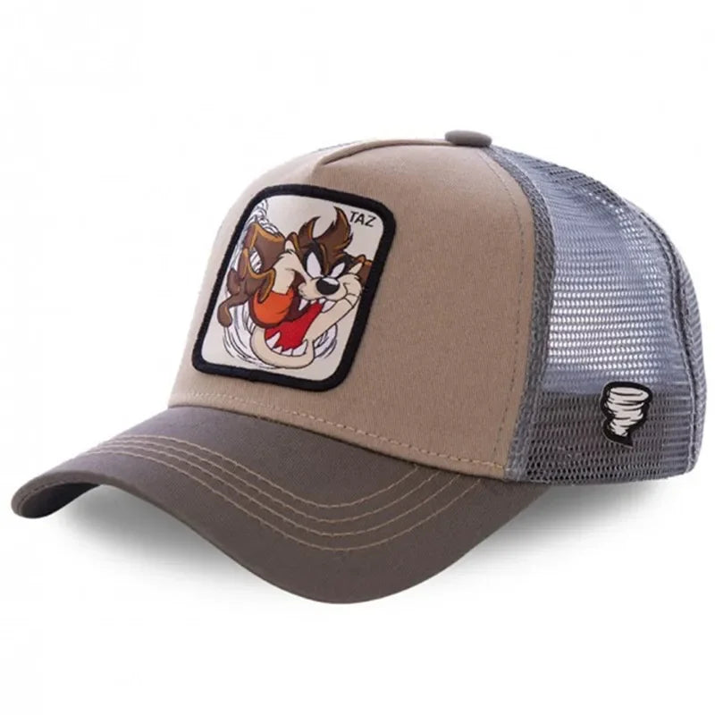 High Quality Brand Anime Cartoon Snapback Cotton Baseball Cap Men Dad Mesh Hats