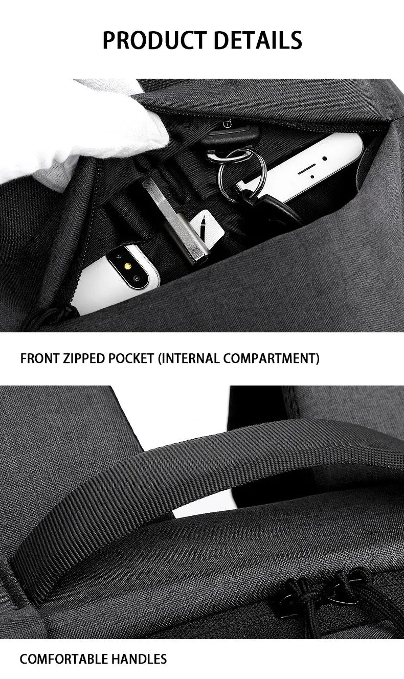 SWISS City Travel Backpack Business Bag School USB Laptop Waterproof Backpack