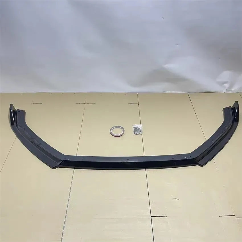 For VW Polo MK5 6R Standard Pre‑Facelift 2009-2013 Pcs Front Bumper Lip Spoiler Splitter Diffuser Separator Bodykits Gloss Black