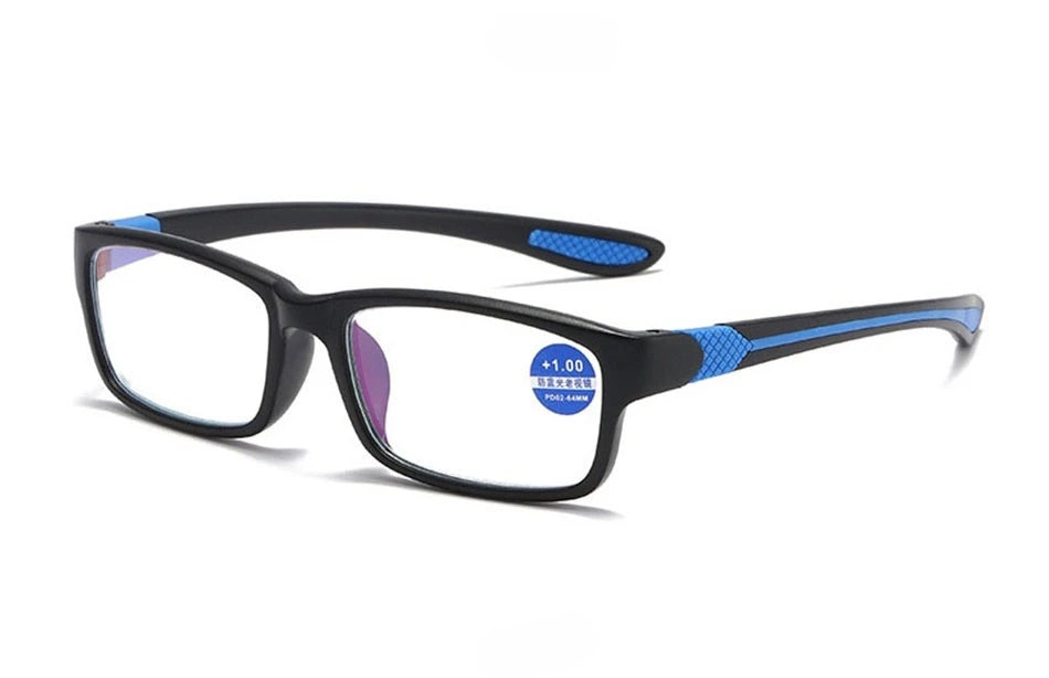 Anti-blue Light TR90 Reading Glasses for Women Men's Classic Presbyopia Glasses Farsightedness Ultralight Glasses +1.0 To +4.0