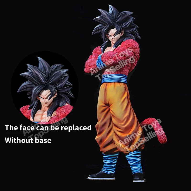 Anime Dragon Ball Figure Super Saiyan 4 Son Goku Statue PVC Collection Model Toys Gifts