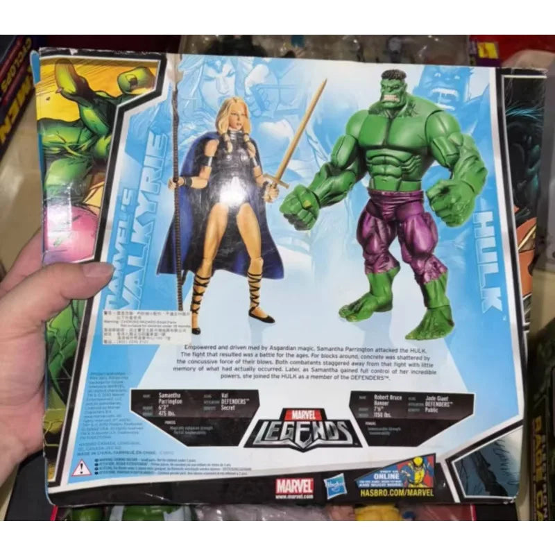 Original Hasbro Marvel Legends Series HULK/VALKYRIE Anime Figure Toy Model Collection