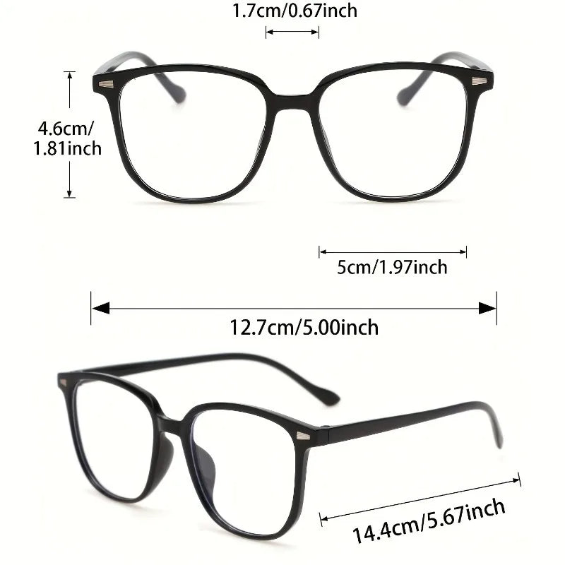 2 Pack Anti Blue Light Glasses Spectacles Frame Computer Glasses for Blocking Blue Light Glasses