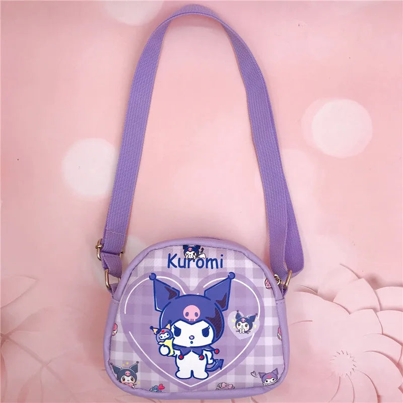 Crossbody Bag Sanrio Shoulder Bags Cute Cartoon Backpacks Cinnamorol Girl Pouch