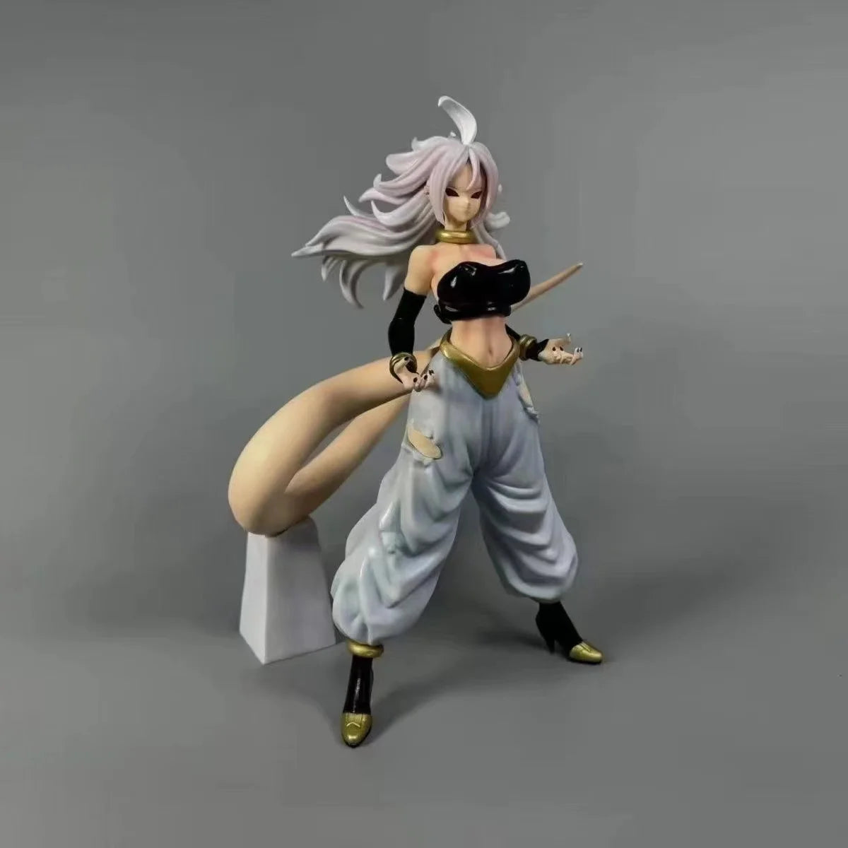 Anime Dragon Ball Z Android 21 Figura Majin Buu Figure Androide 21 Action Figures 30cm Pvc Statue Model Toys Gifts