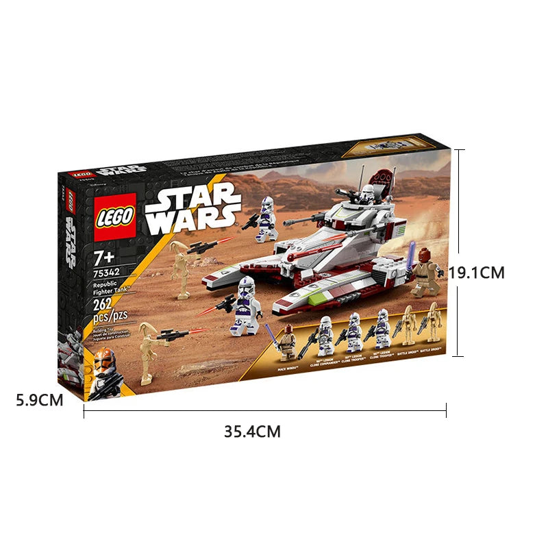 75342 LEGO Star Wars Republic Fighter Tank,Suitable for children aged 7 up