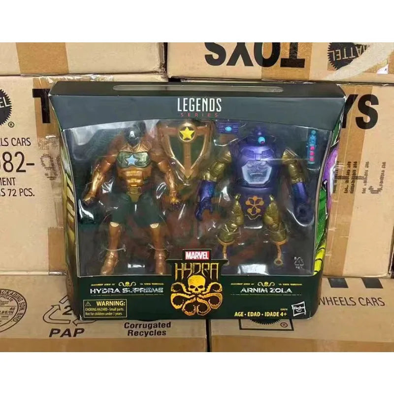 Original Hasbro Marvel Legends Series HYDRA SUPREME & ARNIM ZOLA Action Toy Figure Model Collection