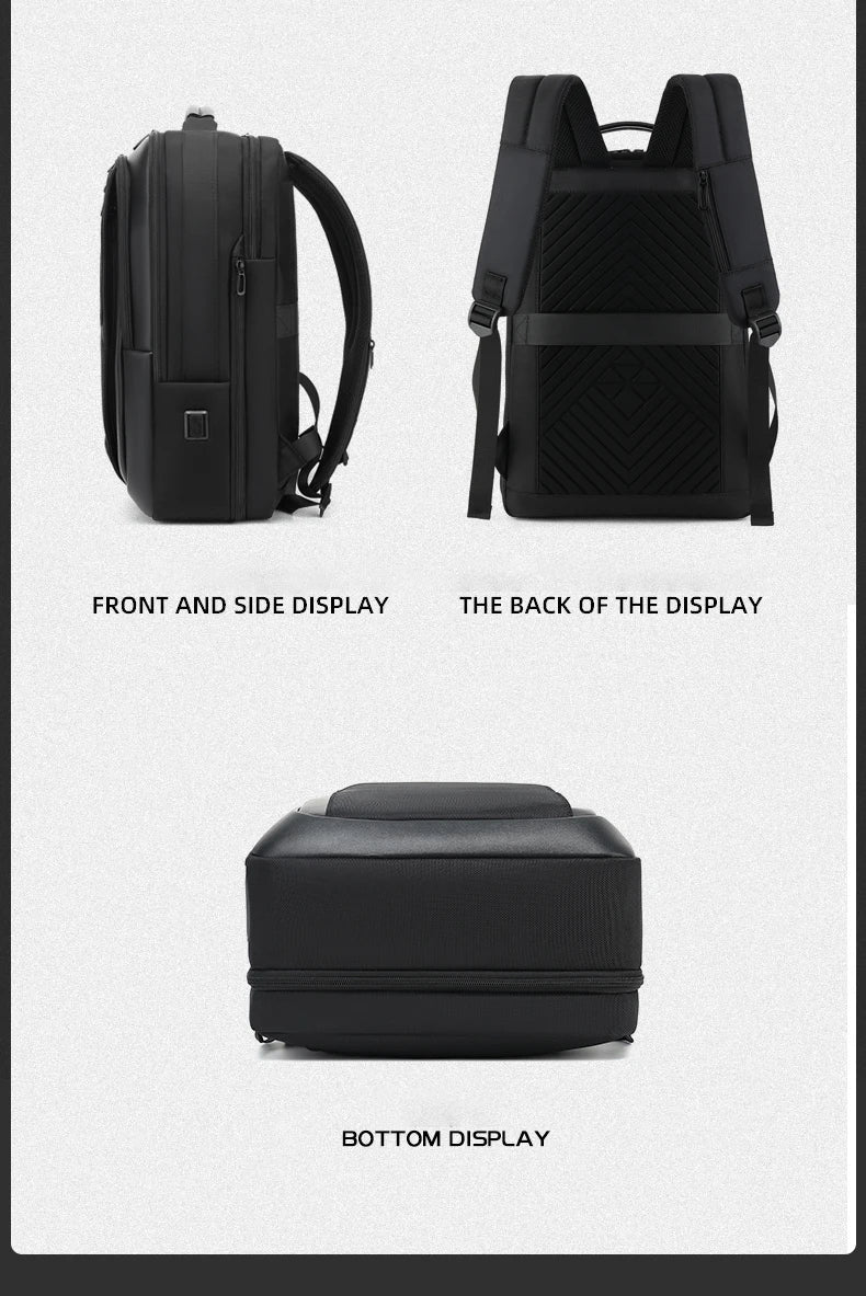 SWISS MILITARY Travel Multifunction Bag USB Charging Waterproof Laptop Backpack