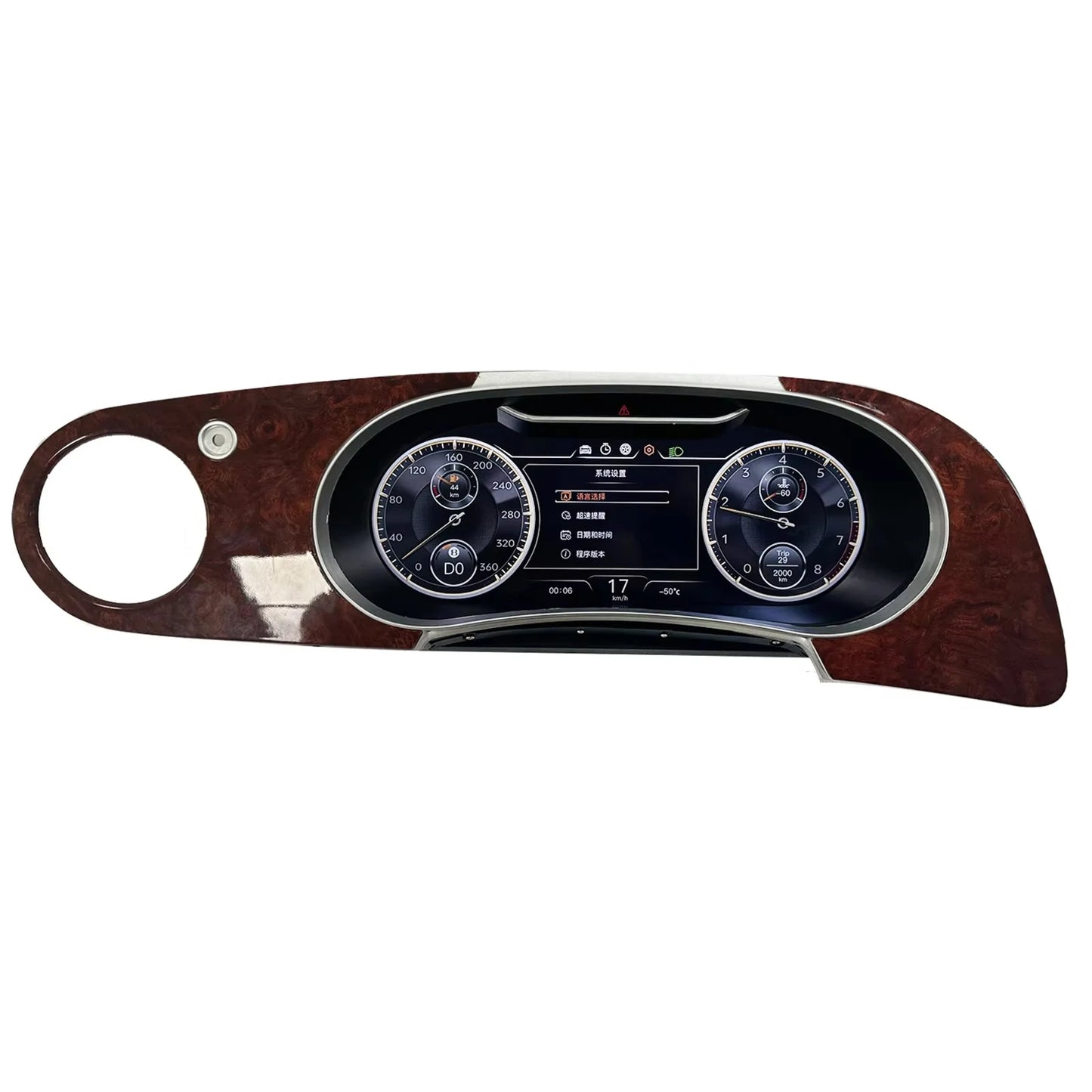 Cluster Digital Dashboard For Bentley Flying Spur Continental GT 2005-2012 car cluster instrument panel/Wireless CarPlay