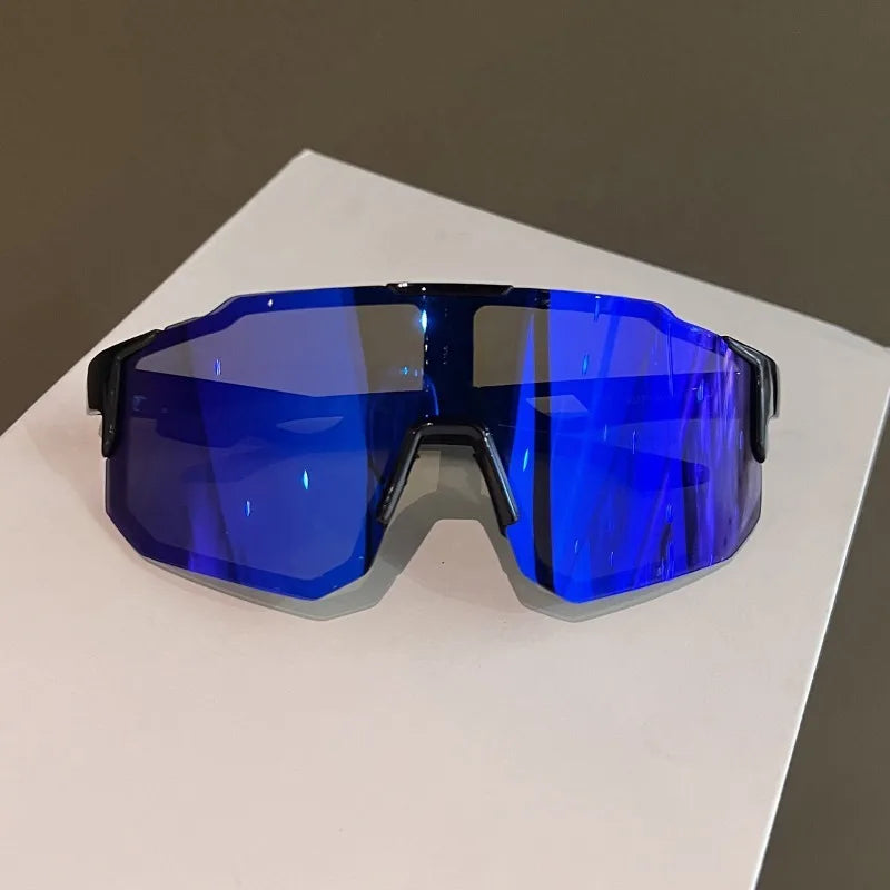 2PCS Cycling Glasses Sunglasses for Men Women Cycling Sun Glasses Goggles Outdoor Sport Sunglasses