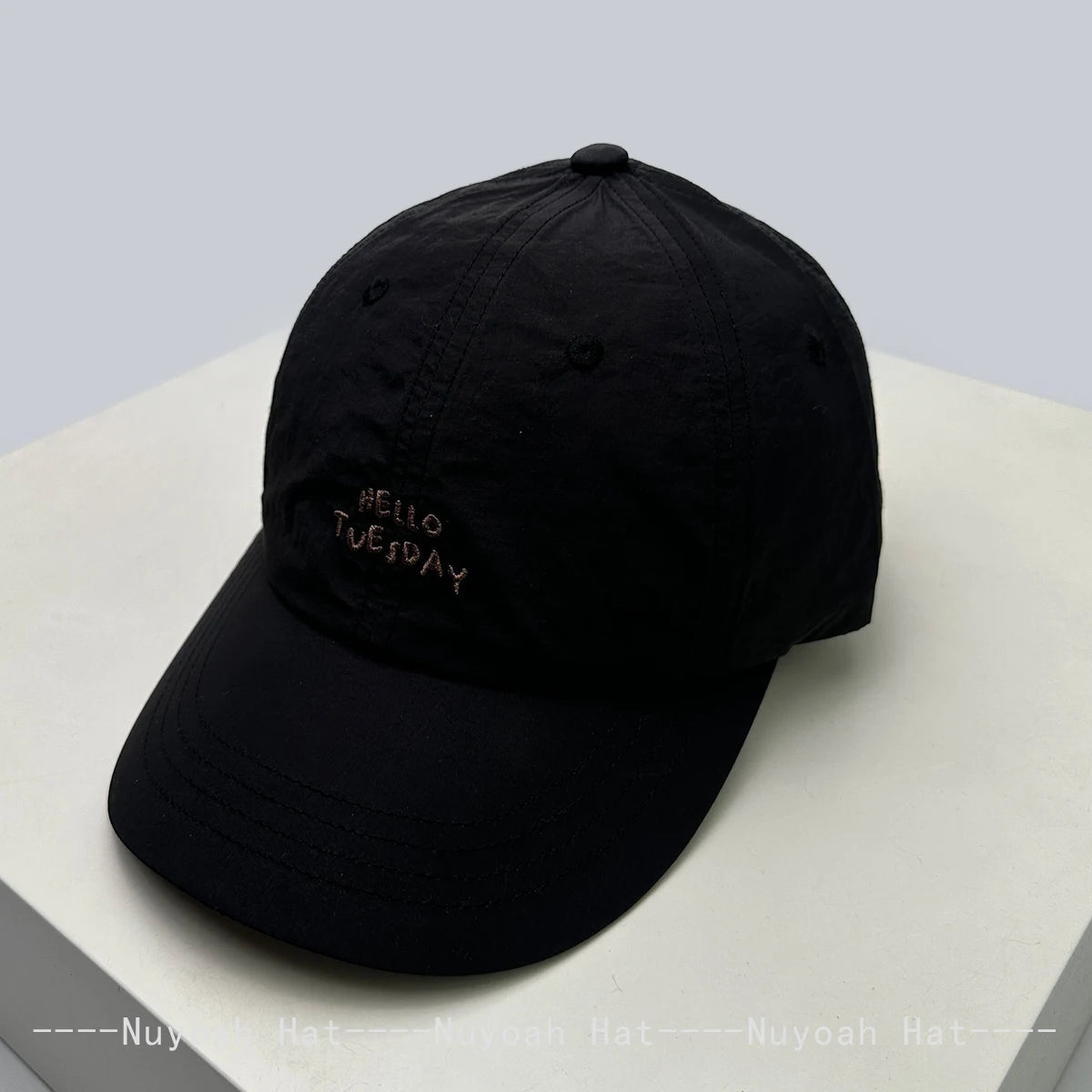 New Men Women Quick-dry Simple Embroidered Letters Baseball Hats Sunshade Travel Breathable Peaked Caps Versatile Fashion ins