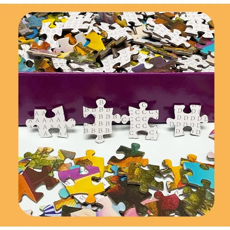 1000 Pieces of Adult Decompression Paper Puzzle Puzzle 1000pcs the Lion puzzle Landscape High Difficulty Puzzle