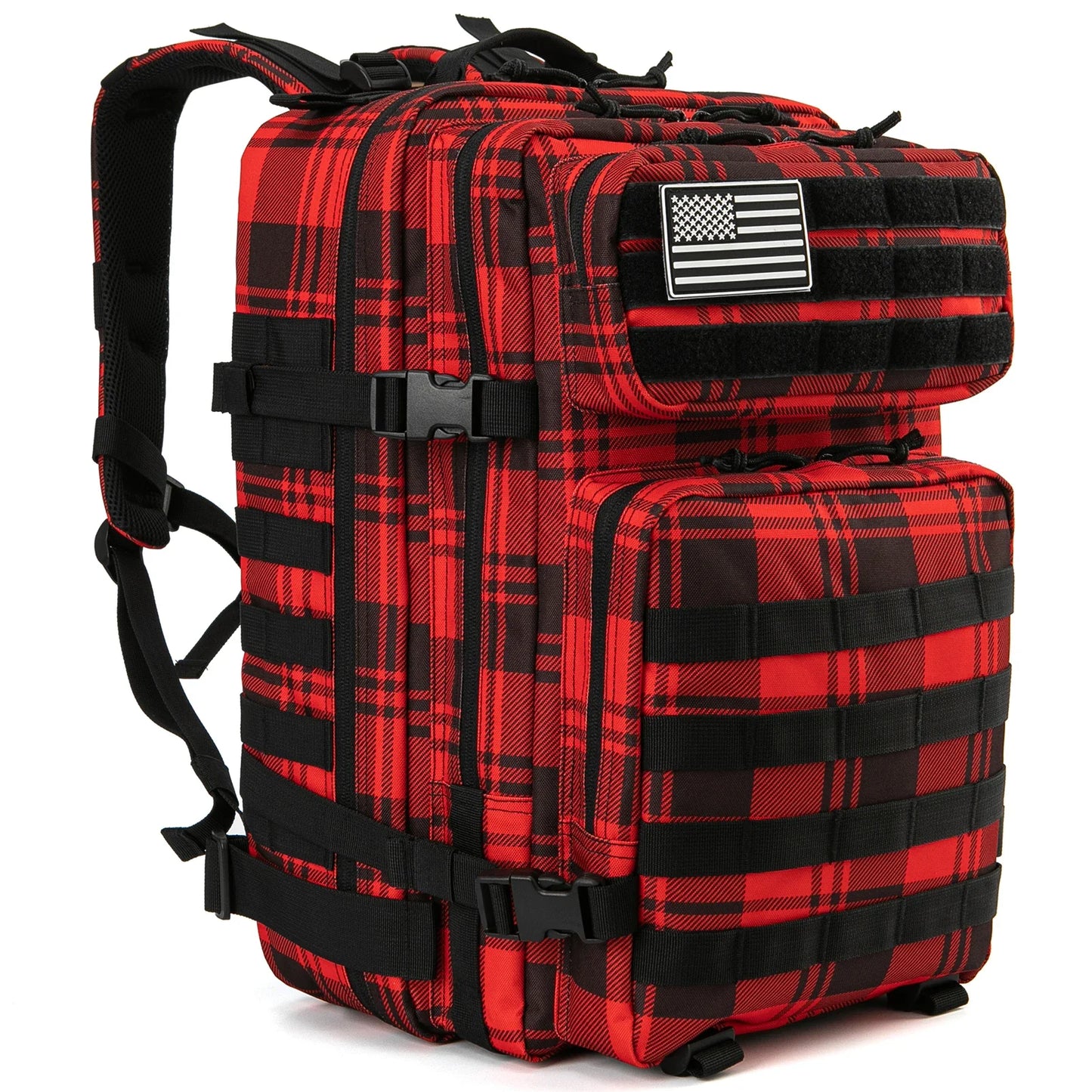 45L Tactical Backpack, Assault Survival Back Bags Hiking Treeking Rucksack Bags