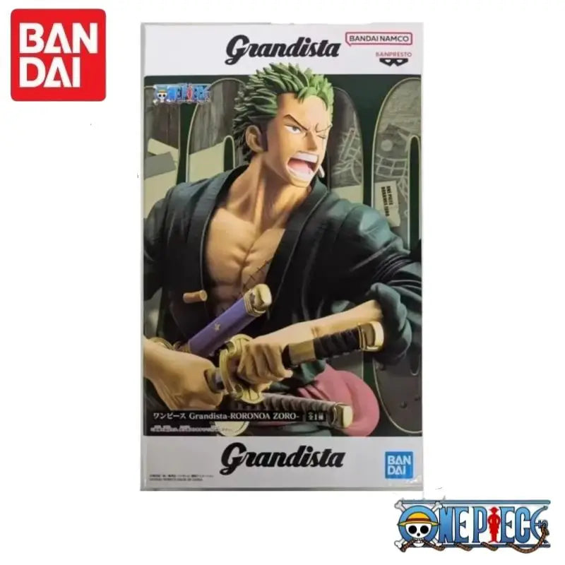 Special OfferIn Stock Original Bandai Banpresto One Piece Grandista Roronoa Zoro Action Figure Mol Collector Toy Birthday Christ