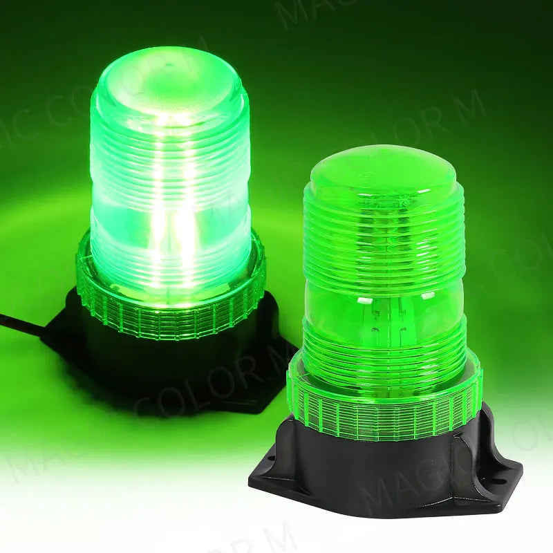 Emergency LED Strobe Light For Car Truck Bus Red Blue Amber White Green Flasher Beacon Warning Lamp Car Light Assembly 12V 24V
