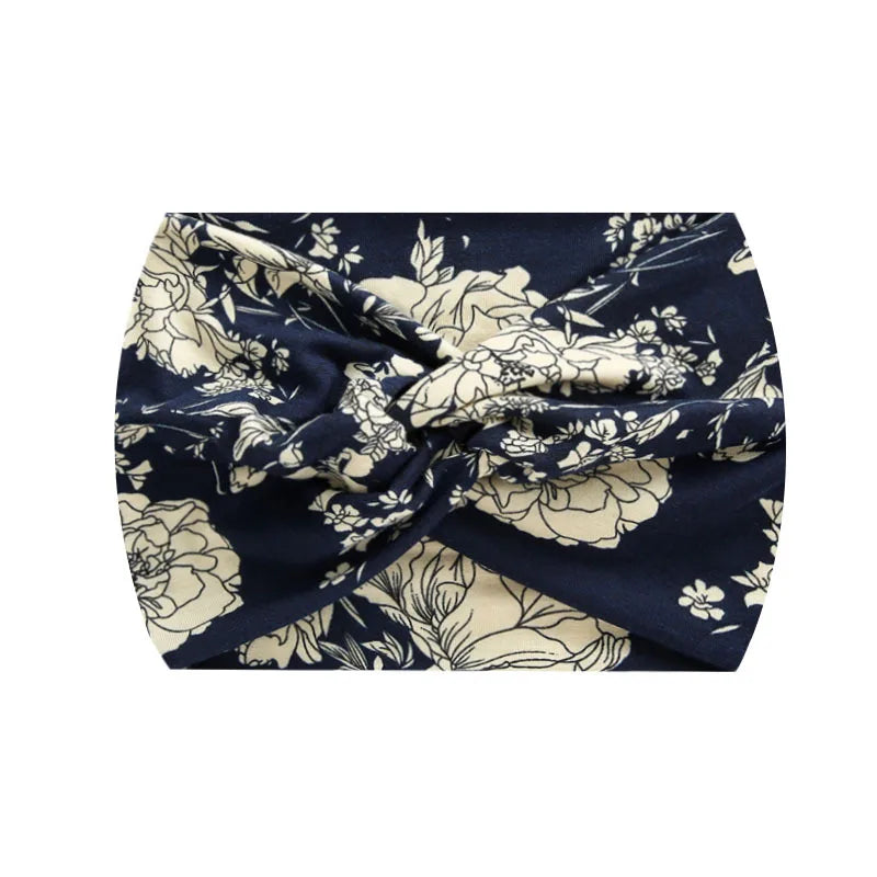 Widening 18CM stretch printed-sports sweatbands headband headscarf hairband hair tie hair accessories