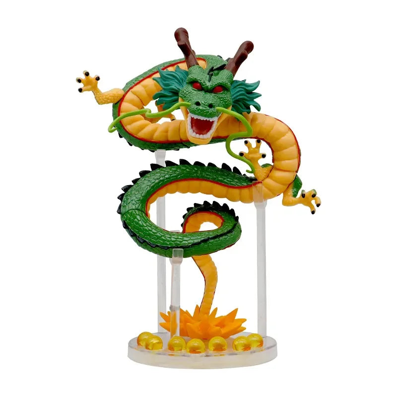 Anime Dragon Ball Z Shenron Figure with kid goku Figurine PVC Action figures GK Statue DBZ Shenlong Collectible Model Toys Gifts