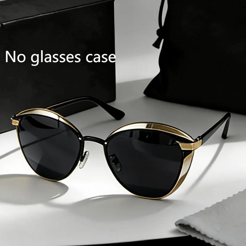 Classic Retro Butterfly Sunglasses with A Unisex Metal Frame Suitable for Driving Hiking and Parties Perfect for Gifting