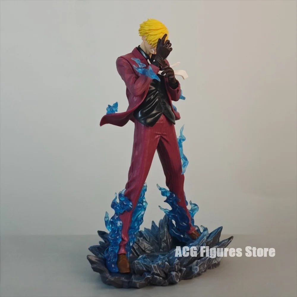 Special Offer25cm/9.84in Anime ONE PIECE Figure Sanji Action Figures Pvc Statue Desktop Ornamen Collection Mol Toys GiftsFigure