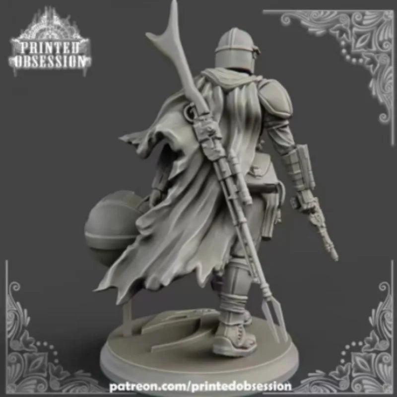 Alien Warrior 1/24 Scale Resin Figure Model Unassembled & Unpainted Garage Kit