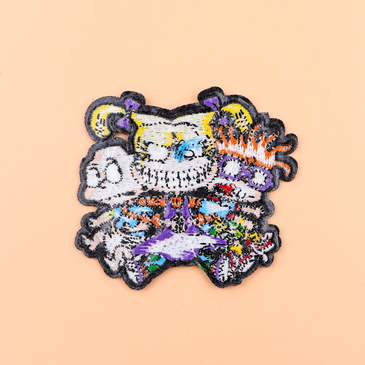 Cartoon Boy & Girl Iron On Patch Clothes Patch For Clothing Cute Embroidered Patch Garment Apparel Accessories Sewing Stickers