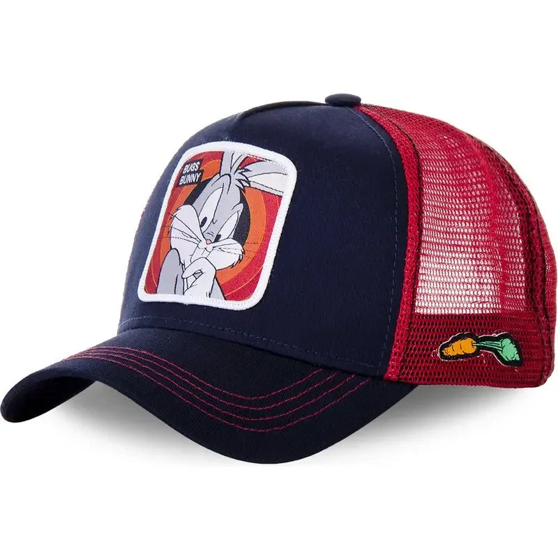 High Quality Brand Anime Cartoon Snapback Cotton Baseball Cap Men Dad Mesh Hats