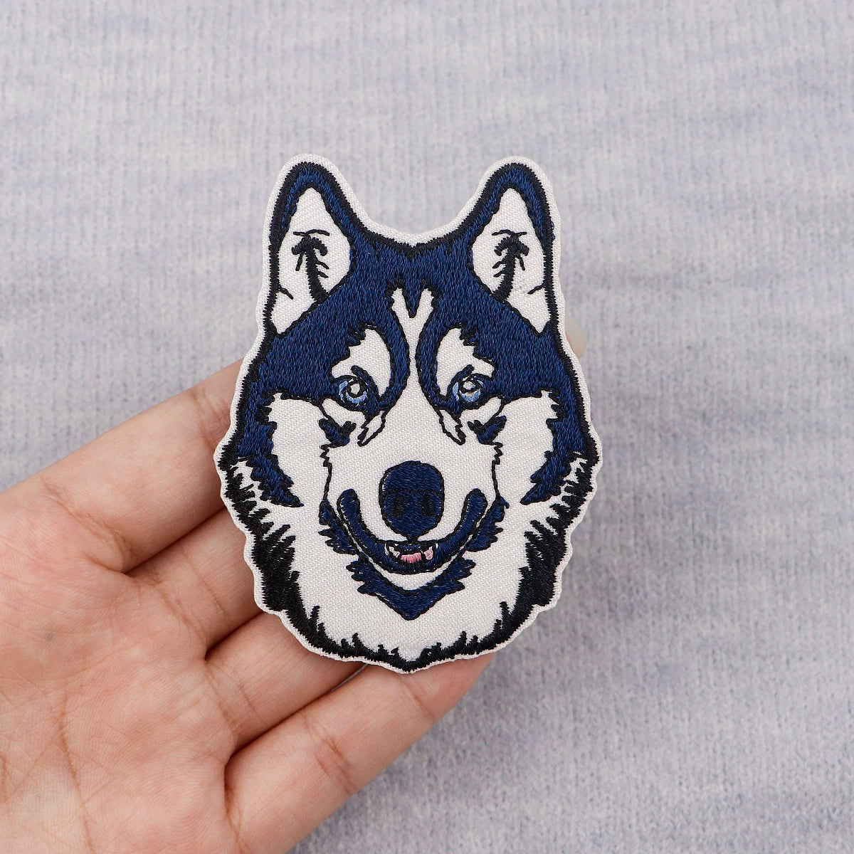 Cute Pet Dogs Embroidery Patch Cartoon Animals Iron On Patches For Clothing Thermoadhesive Patches On Clothes DIY Sew Badges