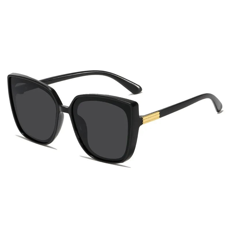 Korean Fashion Brand Design Unisex Anti-UV High-Quality Retro Sunglasses for Men/Women