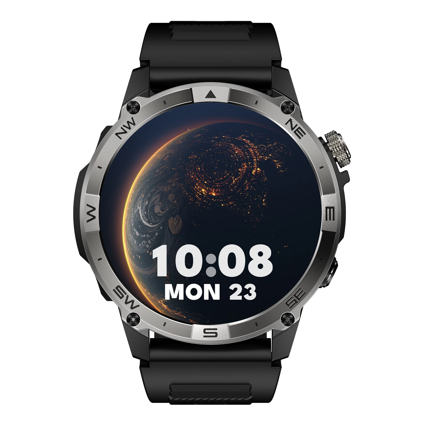 NORTH EDGE GPS Smartwatch 1.43'' AMOLED Men’s Watch Bluetooth Call Compass IP68