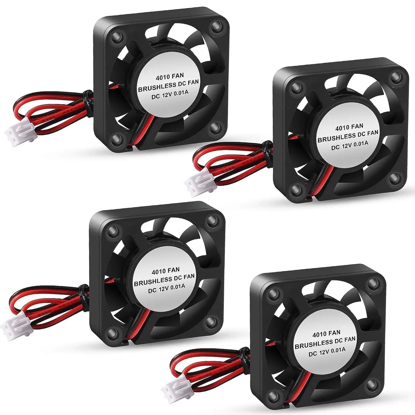 4/8PCS 3D Printer Cooling Fan,4010 Blower 40X40 X 10mm Hydraulic Bearing Brushless DC 12v 24v Cooling Fans for 3D Printer