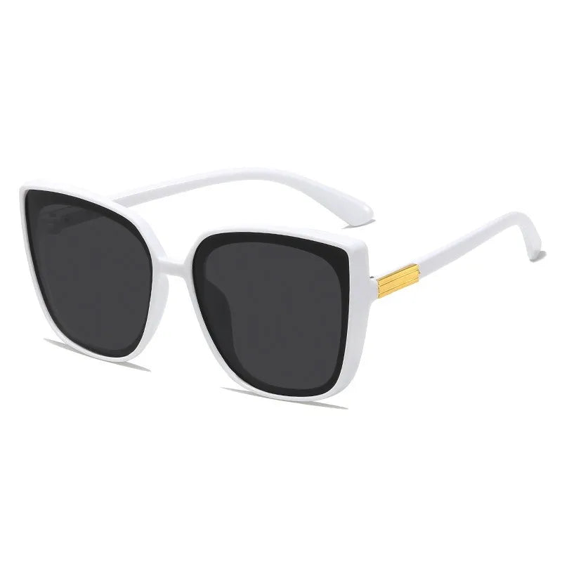 Korean Fashion Brand Design Unisex Anti-UV High-Quality Retro Sunglasses for Men/Women