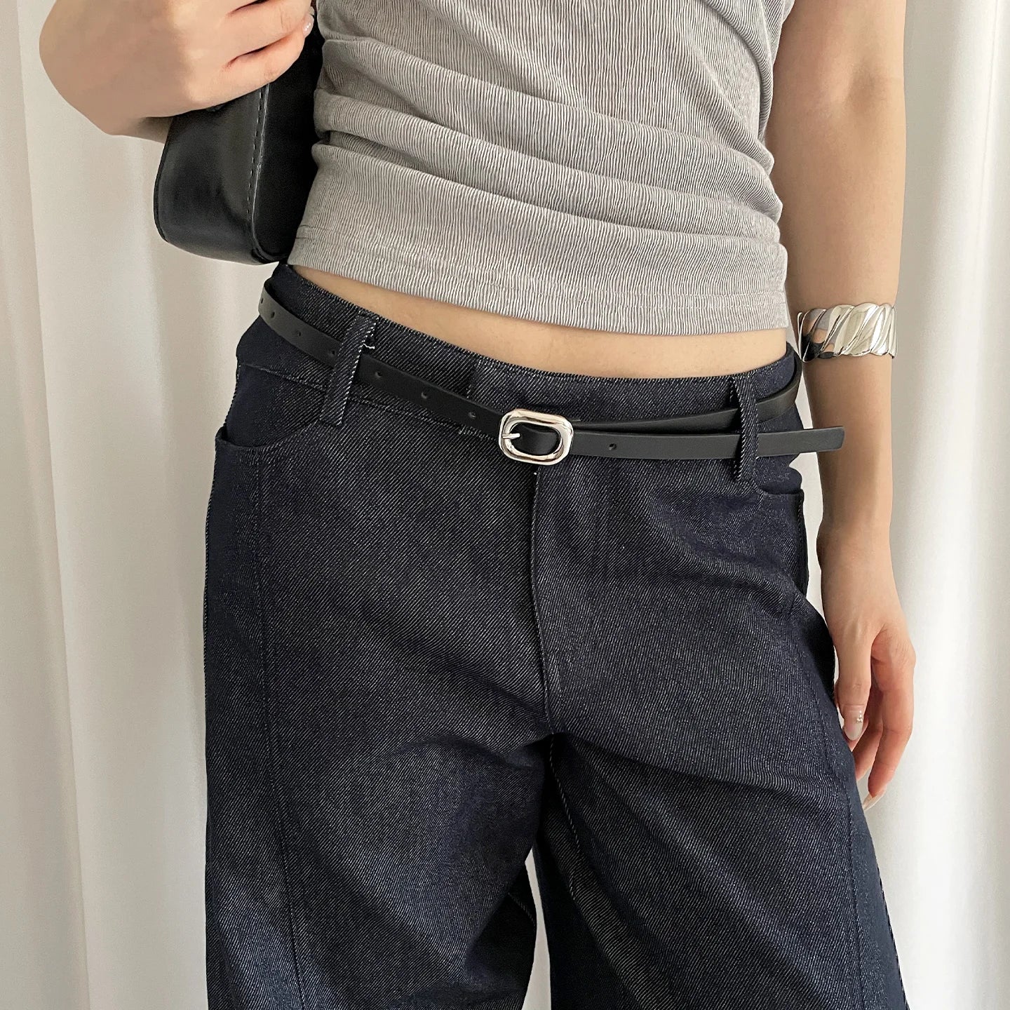 Fine Korean Style High-End Belt For Women Accessory To Wear With Skirts Jeans Etc