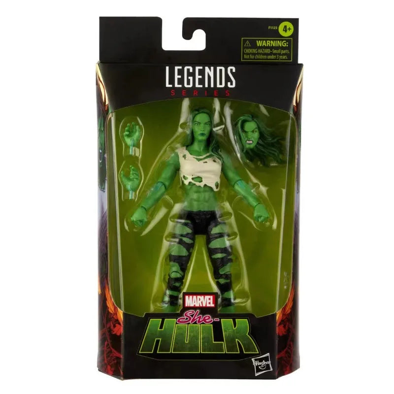 Original Hasbro Marvel Legends Series She Hulk Anime Figure Collection Toy Model