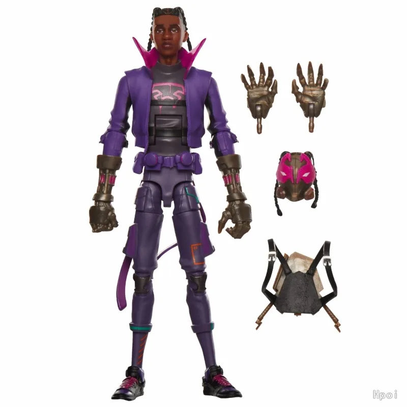 Original Hasbro Marvel Legends Series Miles G. Morales Anime Figure Toys Models Collection