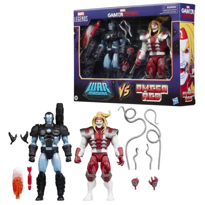 Original Hasbro Marvel Legends Series Gamerverse Wolverine Vs Silver Samurai/War Machine Vs Omega Red Action Figure Toys Model