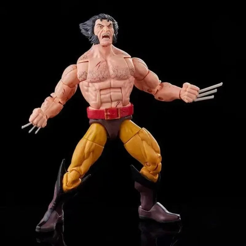 Original Hasbro Marvel Legends Series X-Men Wolverine/Omega Red/Cyber/Callisto/Jason Wyngarde Action Toy Figure Collection