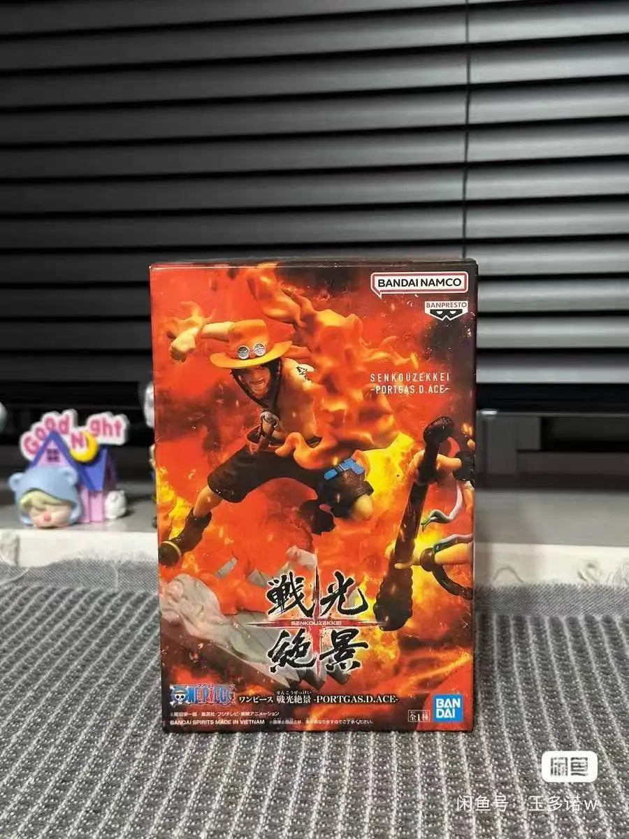 Special OfferBANDAI BANPRESTO ONE PIECE Yamato Ace Animation peripherals Mol Garage Kit Ornaments boys favorite gift Collectible