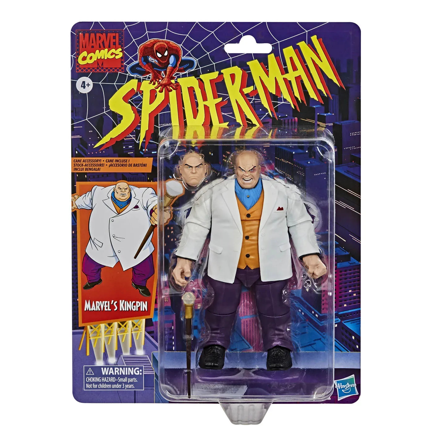 Marvel Legends Spiderman Retro Kingpin 8" Action Figure